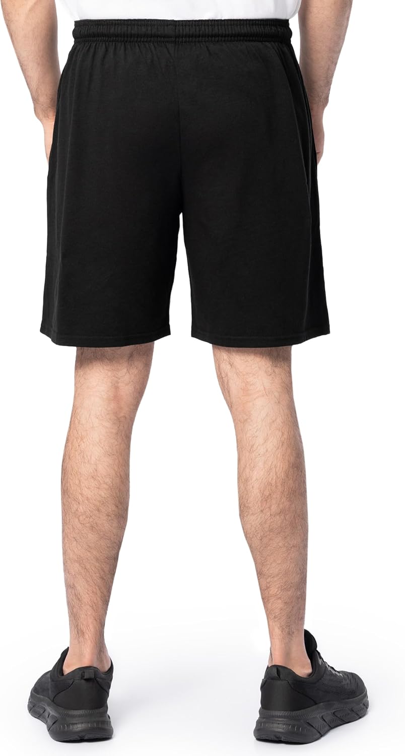 Fruit of the Loom Men's Eversoft Cotton Shorts with Pockets (S-4XL)
