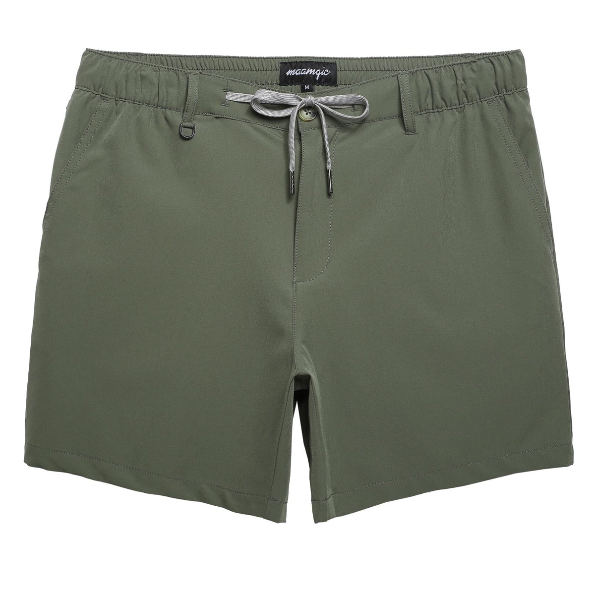 maamgic Men's 5/7 Inch Casual Classic Fit Golf Shorts Quick Dry 5-Pocket
