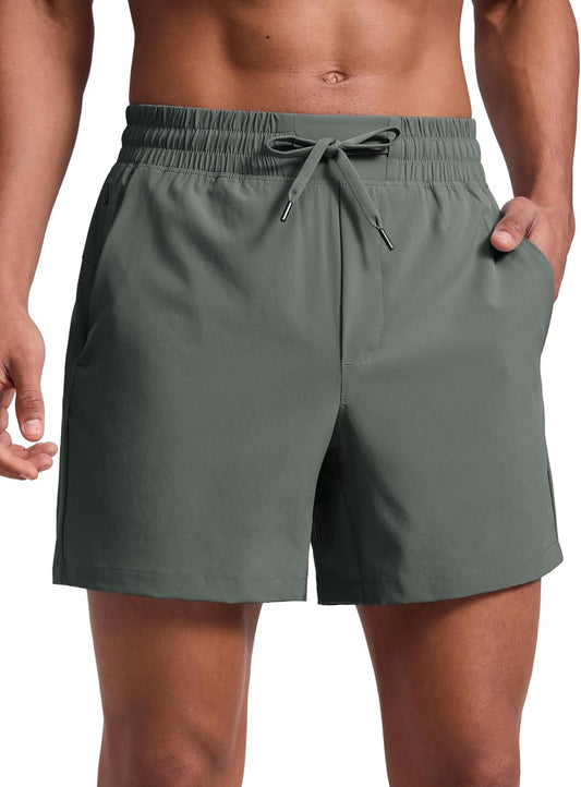 CRZ YOGA Linerless Workout Shorts 5''
