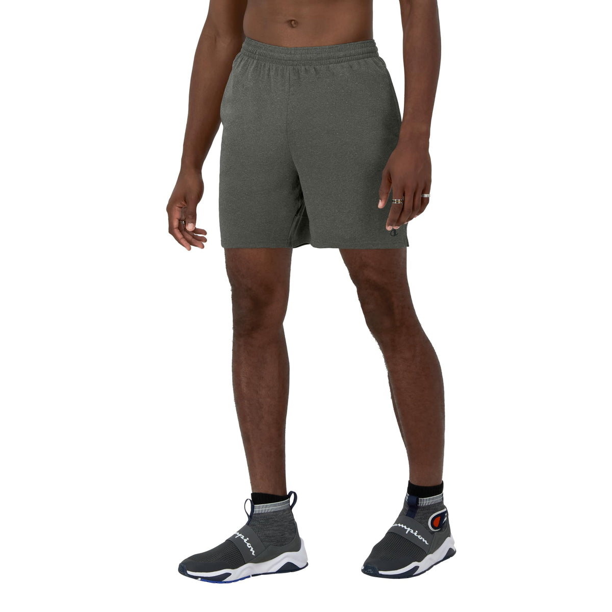 Champion Men's Sport Shorts, Standard Fit, 7 Inch Inseam, Lightweight Fabric, Moisture-Wicking