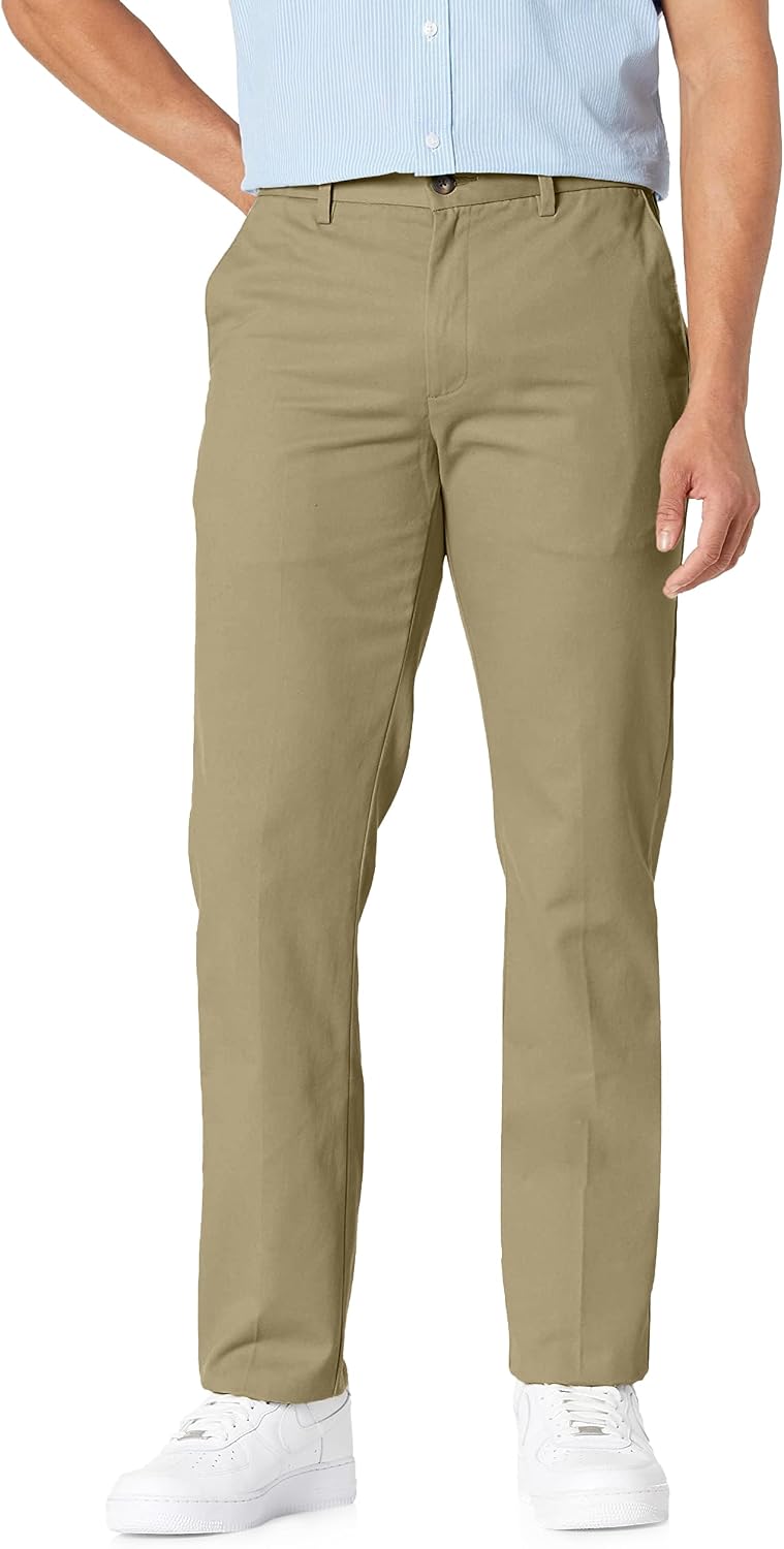 Amazon Essentials Men's Slim-Fit Wrinkle-Resistant Flat-Front Chino Pant