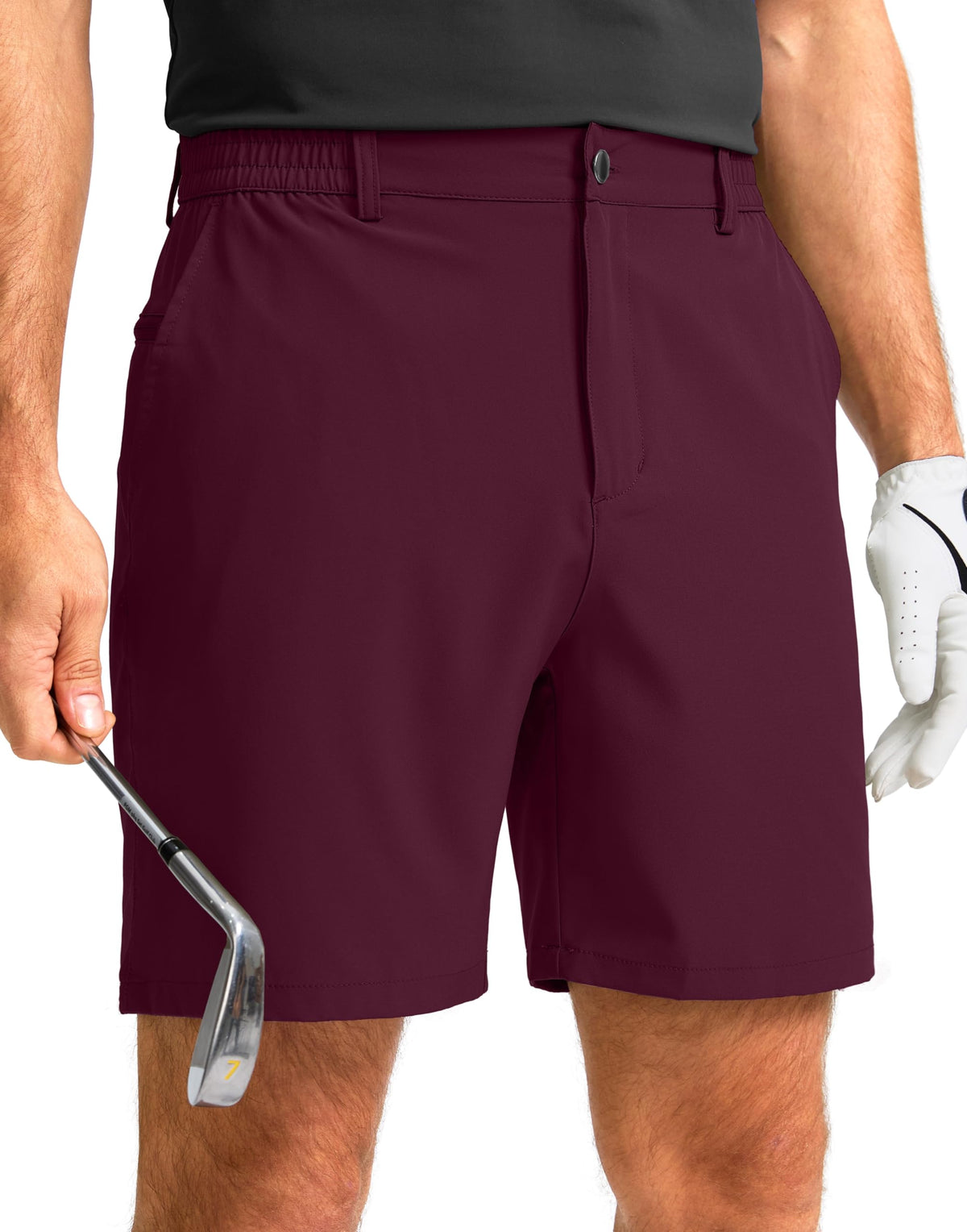 Men's Casual Shorts 7"/5"/9" Lightweight Golf Shorts for Men with 3 Pockets