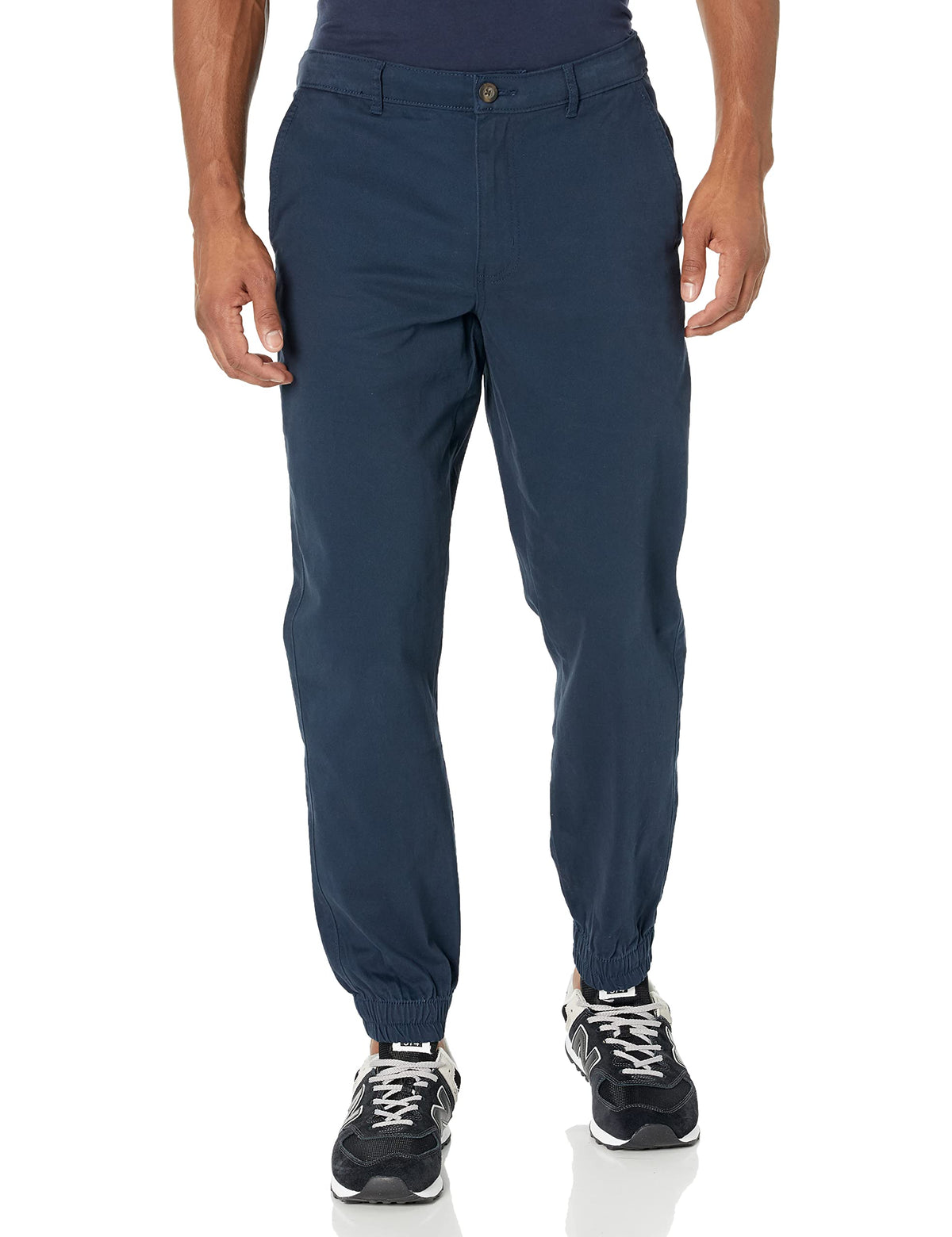 Amazon Essentials Men's Slim-Fit Cotton Breathable Joggers with Pockets