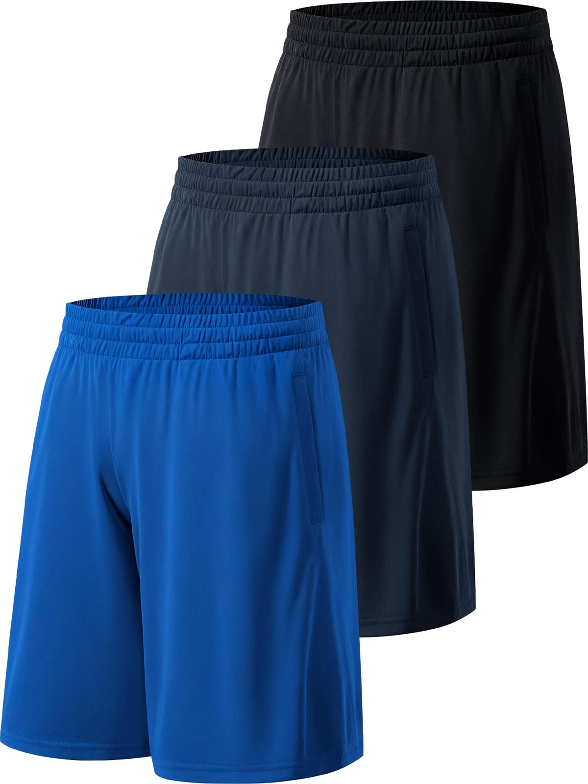 Men's Athletic Shorts with Pockets Activewear Workout