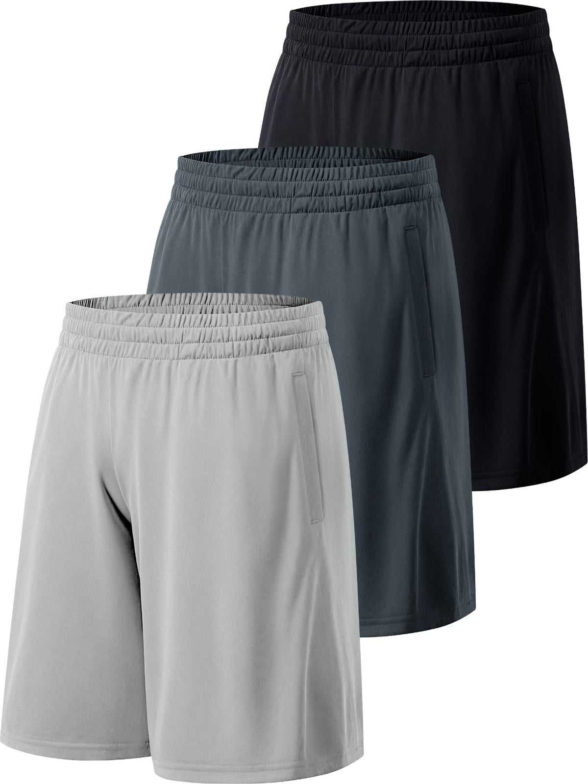 Men's Athletic Shorts with Pockets Activewear Workout