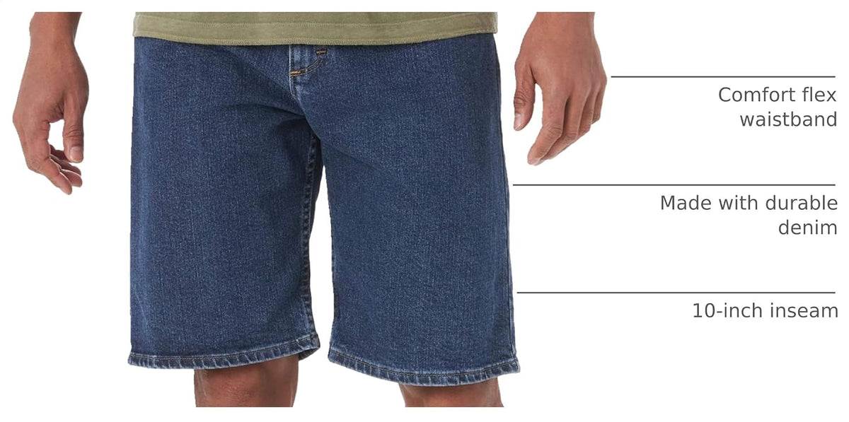 Wrangler Authentics Men’s Comfort Flex Waistband Jean Short
