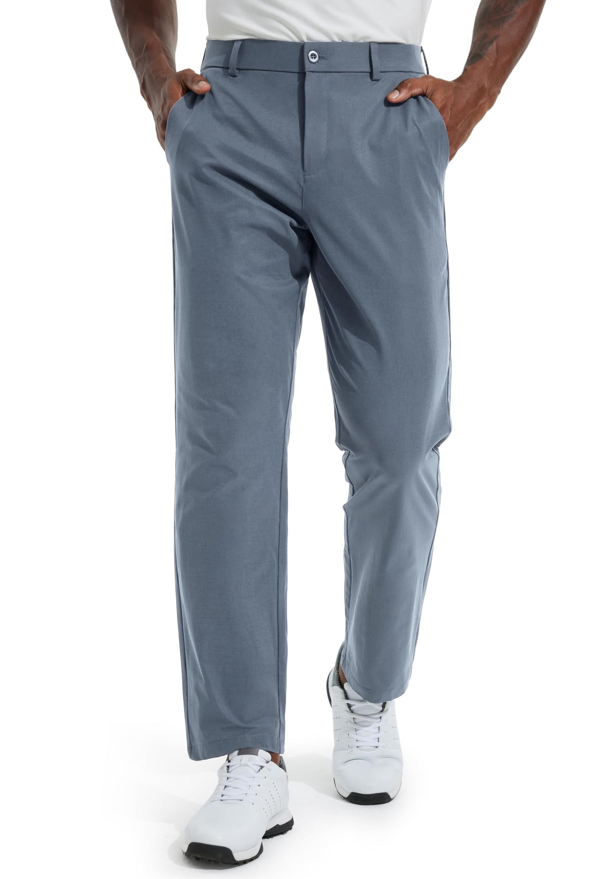 Libin Men's Golf Pants 30"/32"/34" Business Casual Suit Slacks
