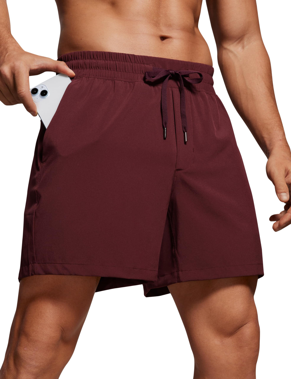 CRZ YOGA Linerless Workout Shorts 5''