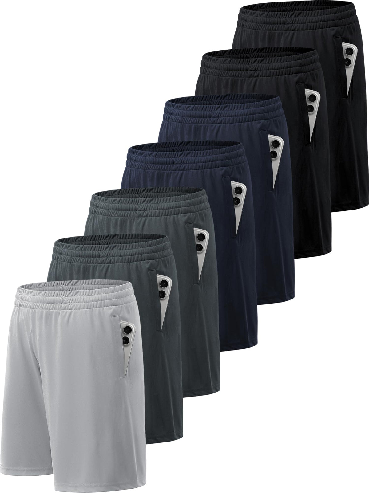 BVNSOZ Men's Athletic Shorts with Pockets