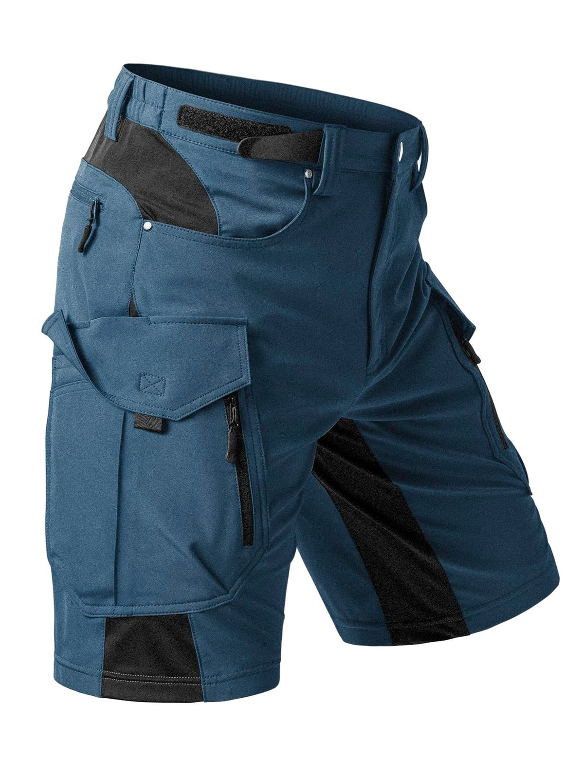 Moosehill Men's Hiking Cargo Shorts: Quick Dry 9 Pockets (Self-Storing)