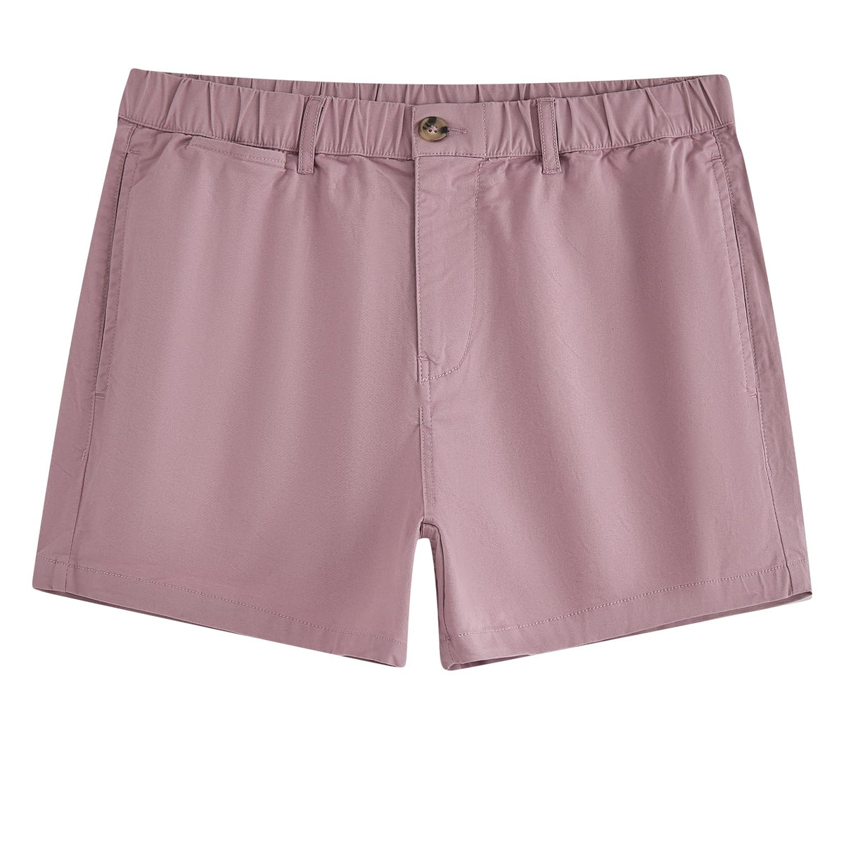 maamgic Men's Shorts Casual 4" Cotton Stretch Classic Fit Khaki Shorts