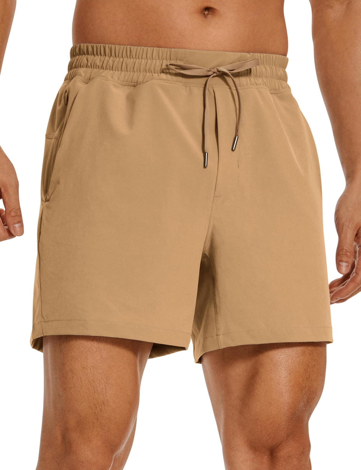 CRZ YOGA Linerless Workout Shorts 5''