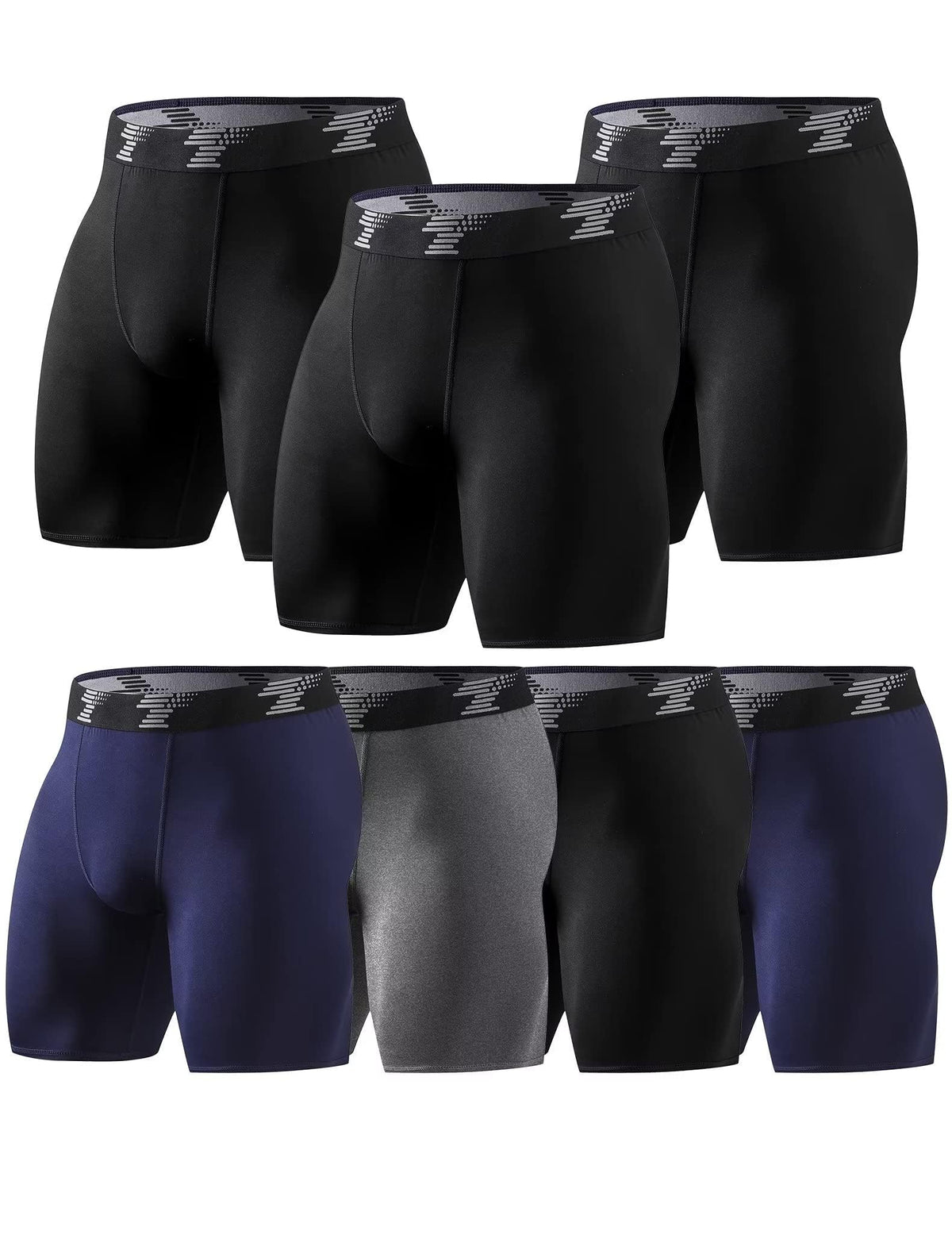 Compression Shorts Men Spandex Athletic Underwear Boxer Brief Base Layer