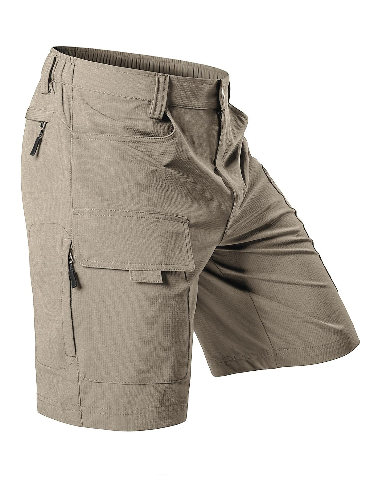 Hiauspor Men's Hiking Cargo Shorts: Quick Dry Lightweight with 6 Pockets