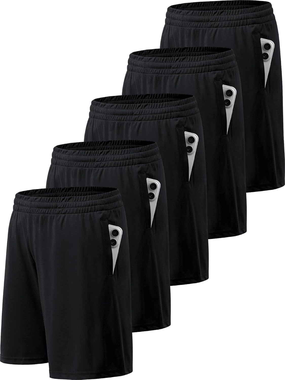 BVNSOZ Men's Athletic Shorts with Pockets