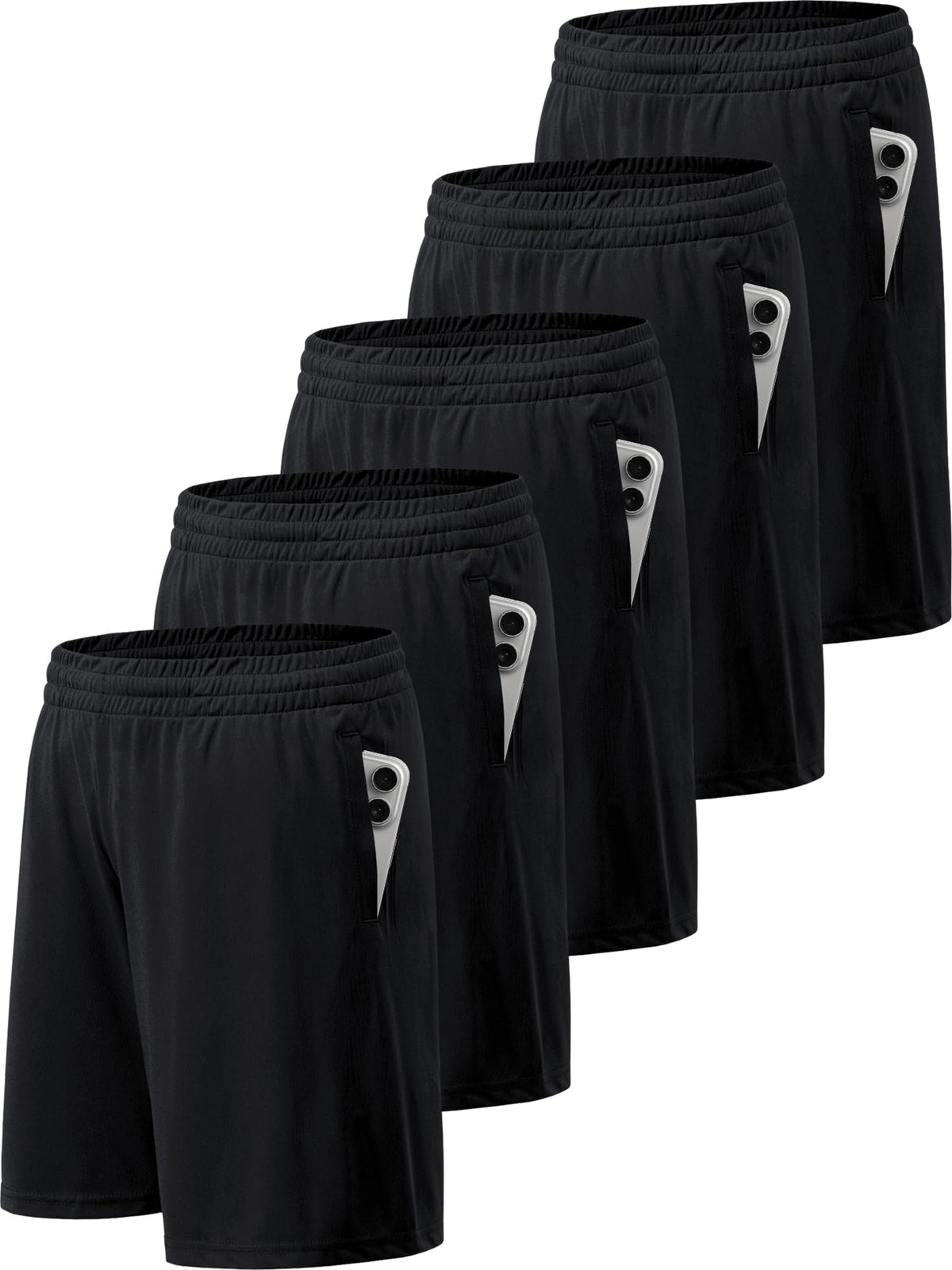 BVNSOZ Men's Athletic Shorts with Pockets