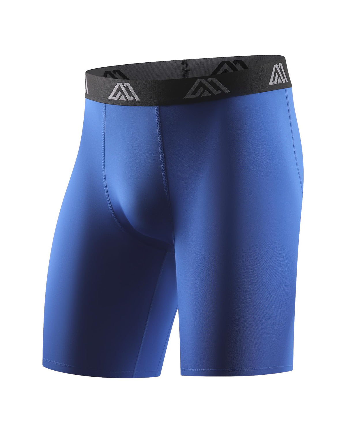 Mens Compression Shorts 9" Spandex Sports Shorts Running Athletic Workout Performance Base Layer Underwear