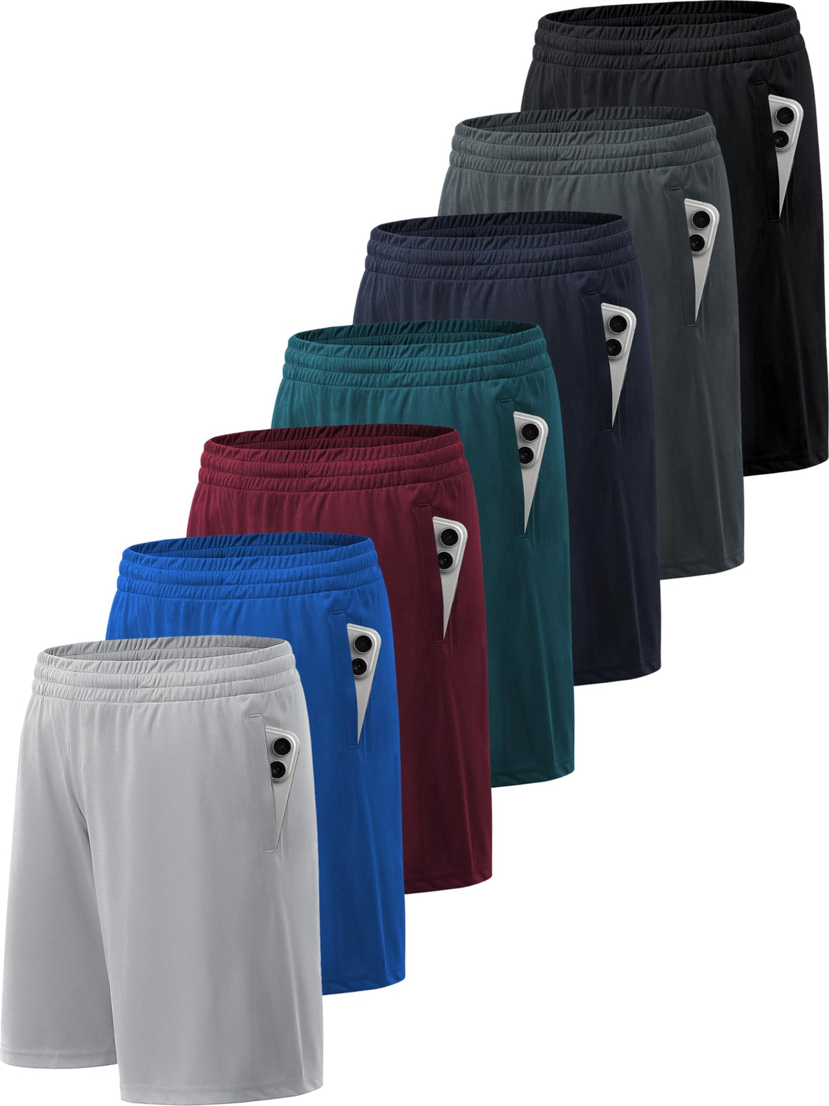 BVNSOZ Men's Athletic Shorts with Pockets