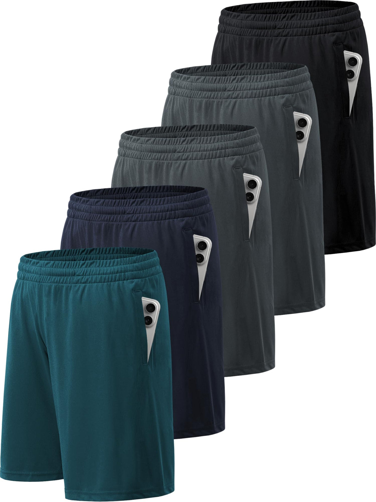 BVNSOZ Men's Athletic Shorts with Pockets