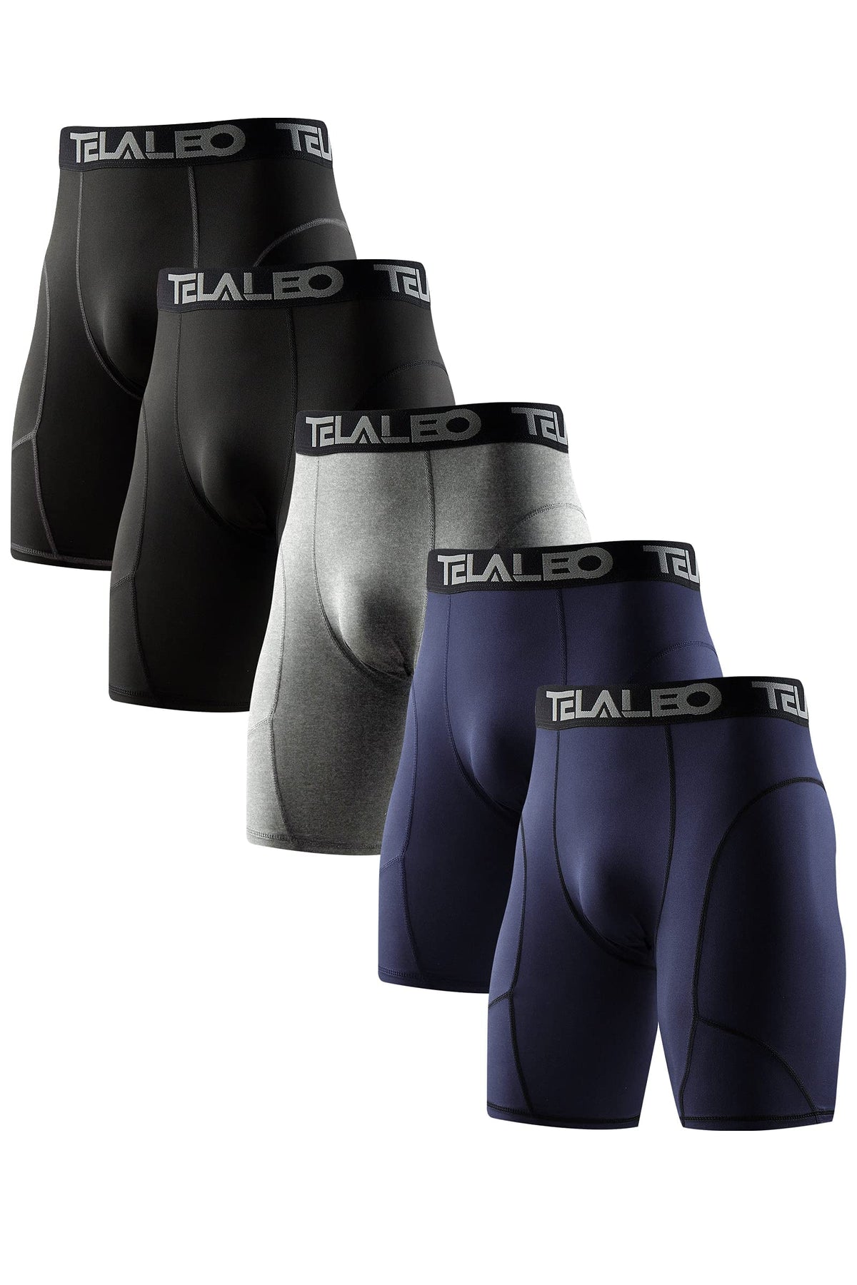 Compression Shorts Men Spandex Athletic Underwear Boxer Brief Base Layer