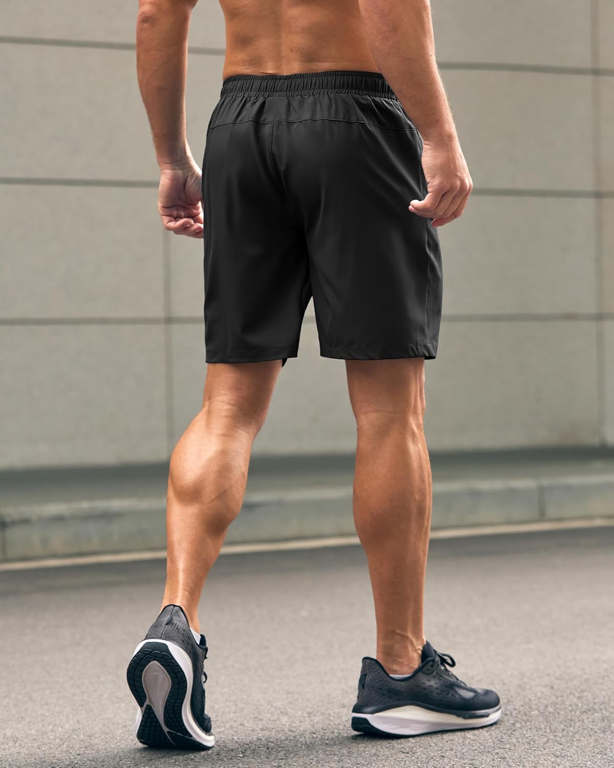 G Gradual Men's Athletic Running Shorts with 2 Zipper Pockets 7"/ 5"/ 9"