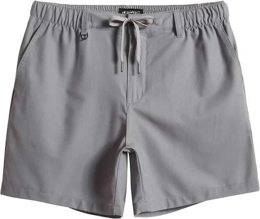 maamgic Men's 5/7 Inch Casual Classic Fit Golf Shorts Quick Dry 5-Pocket