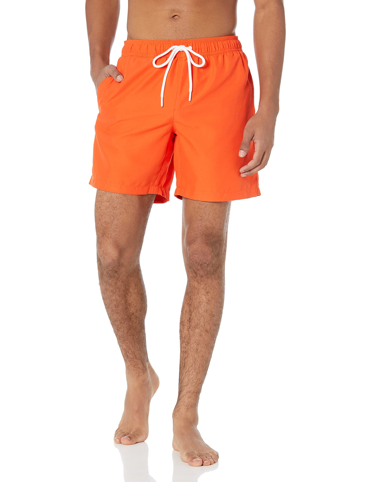 Amazon Essentials Men's 7" Quick-Dry Swim Trunk, Lightweight Breathable