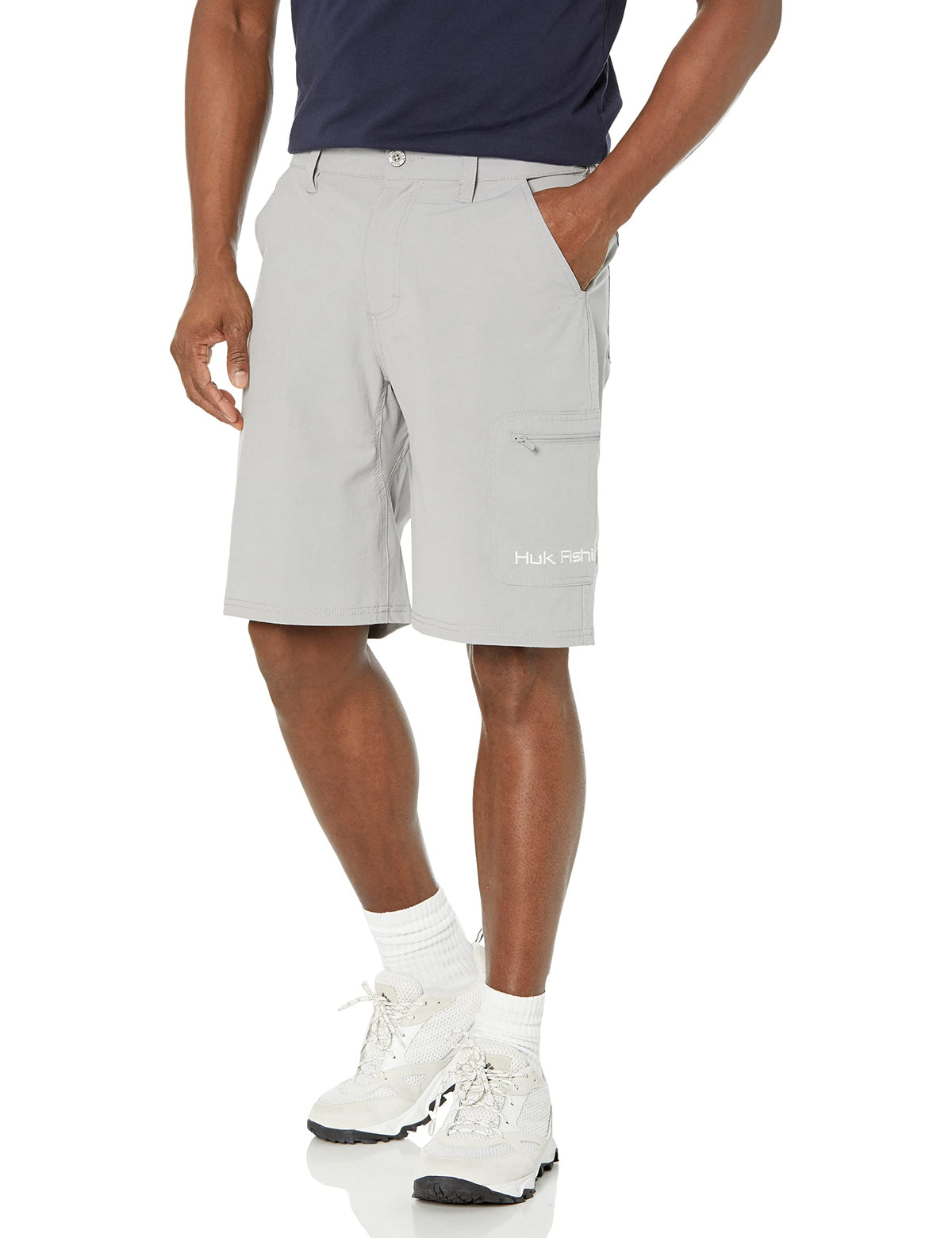 HUK Men's Next Level 10.5" Short, Quick-Drying Fishing Shorts for Men
