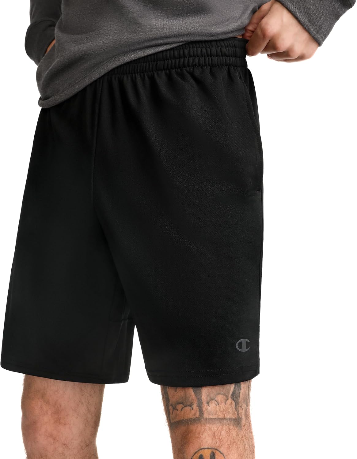 Champion Men's Sport Shorts, Standard Fit, 7 Inch Inseam, Lightweight Fabric, Moisture-Wicking