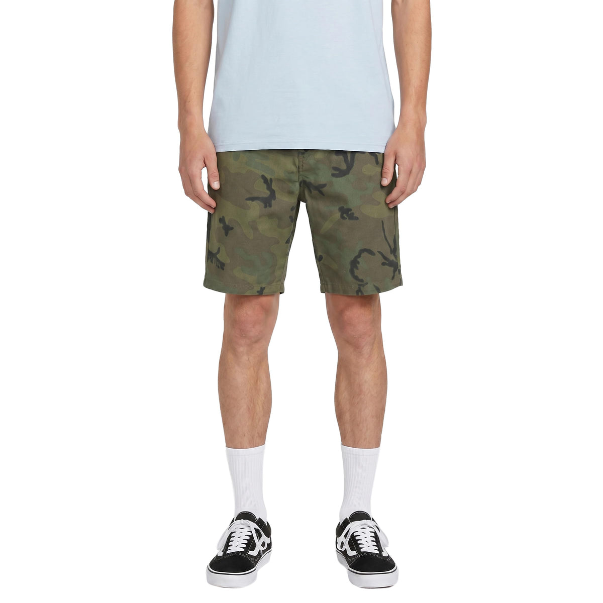 Volcom Men's Vmonty Stretch 22 Chino Shorts – Casual Everyday Wear, Relaxed Fit