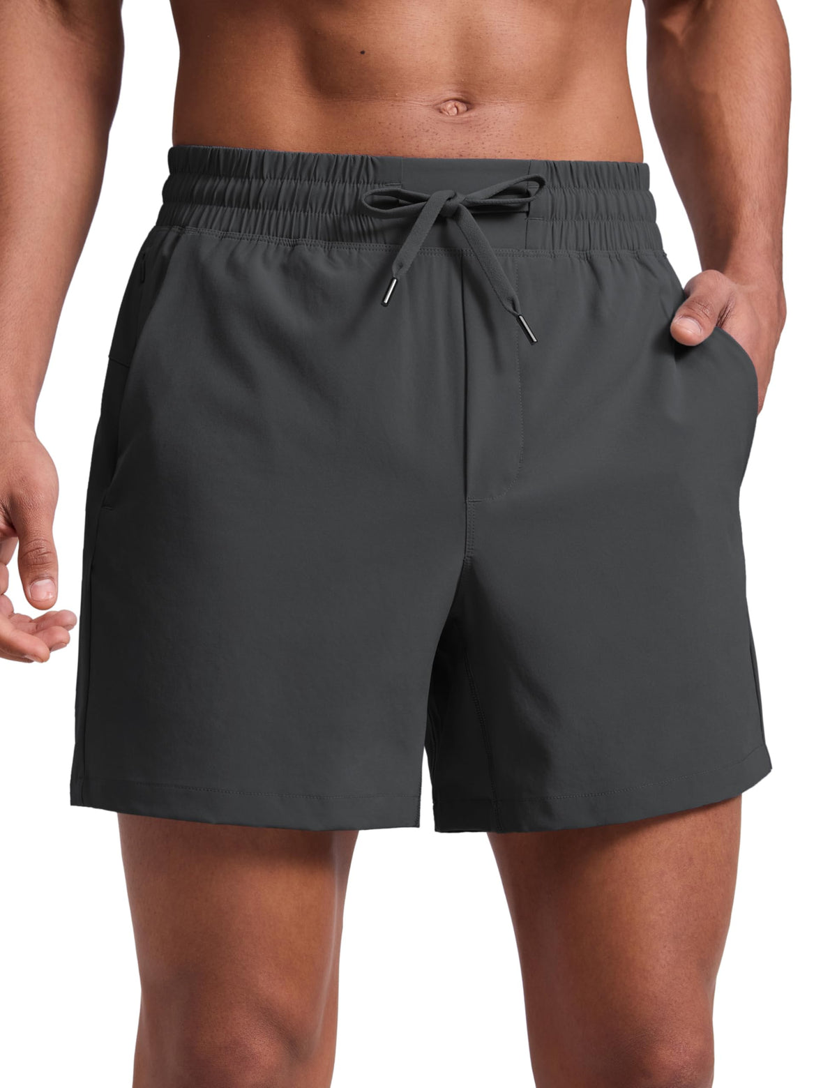 CRZ YOGA Linerless Workout Shorts 5''