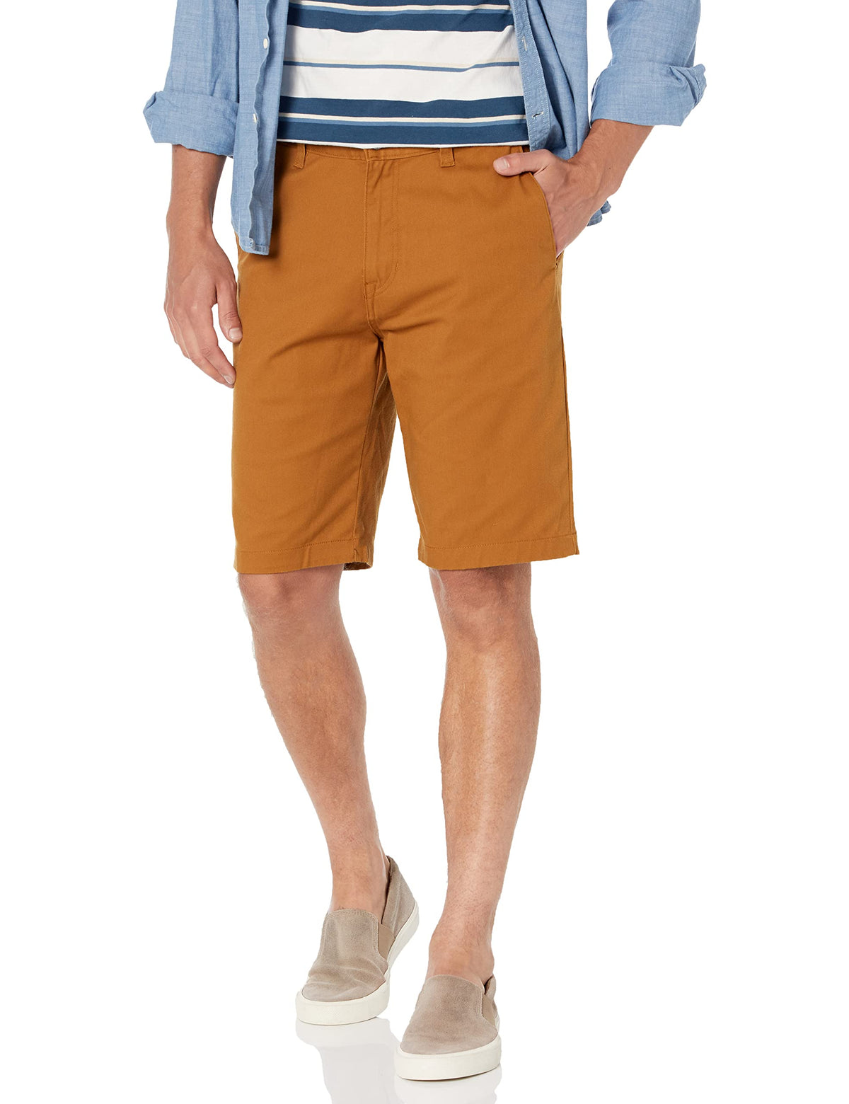 Volcom Men's Vmonty Stretch 22 Chino Shorts – Casual Everyday Wear, Relaxed Fit