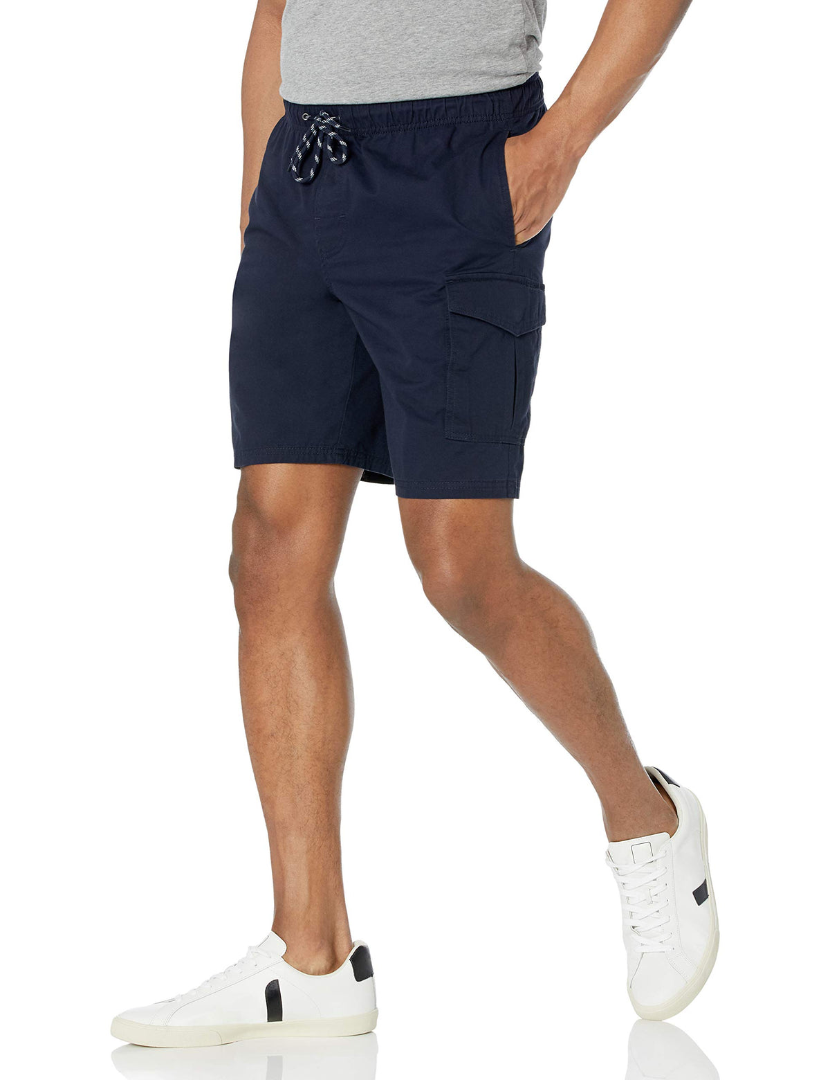 Amazon Essentials Men's 9" Elastic Waist Cargo Shorts