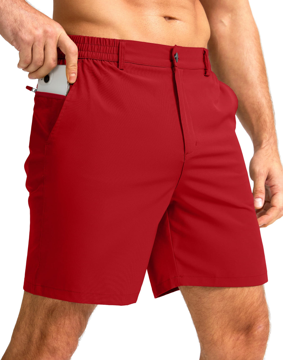 Men's Casual Shorts 7"/5"/9" Lightweight Golf Shorts for Men with 3 Pockets