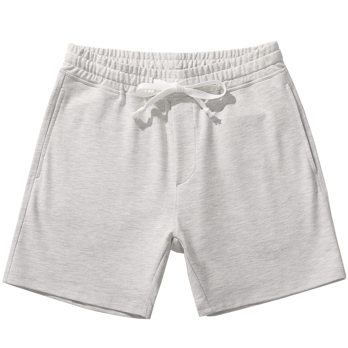 AMY COULEE Men's Cotton Sweat Shorts with Pockets, 5.5 Inch Inseam
