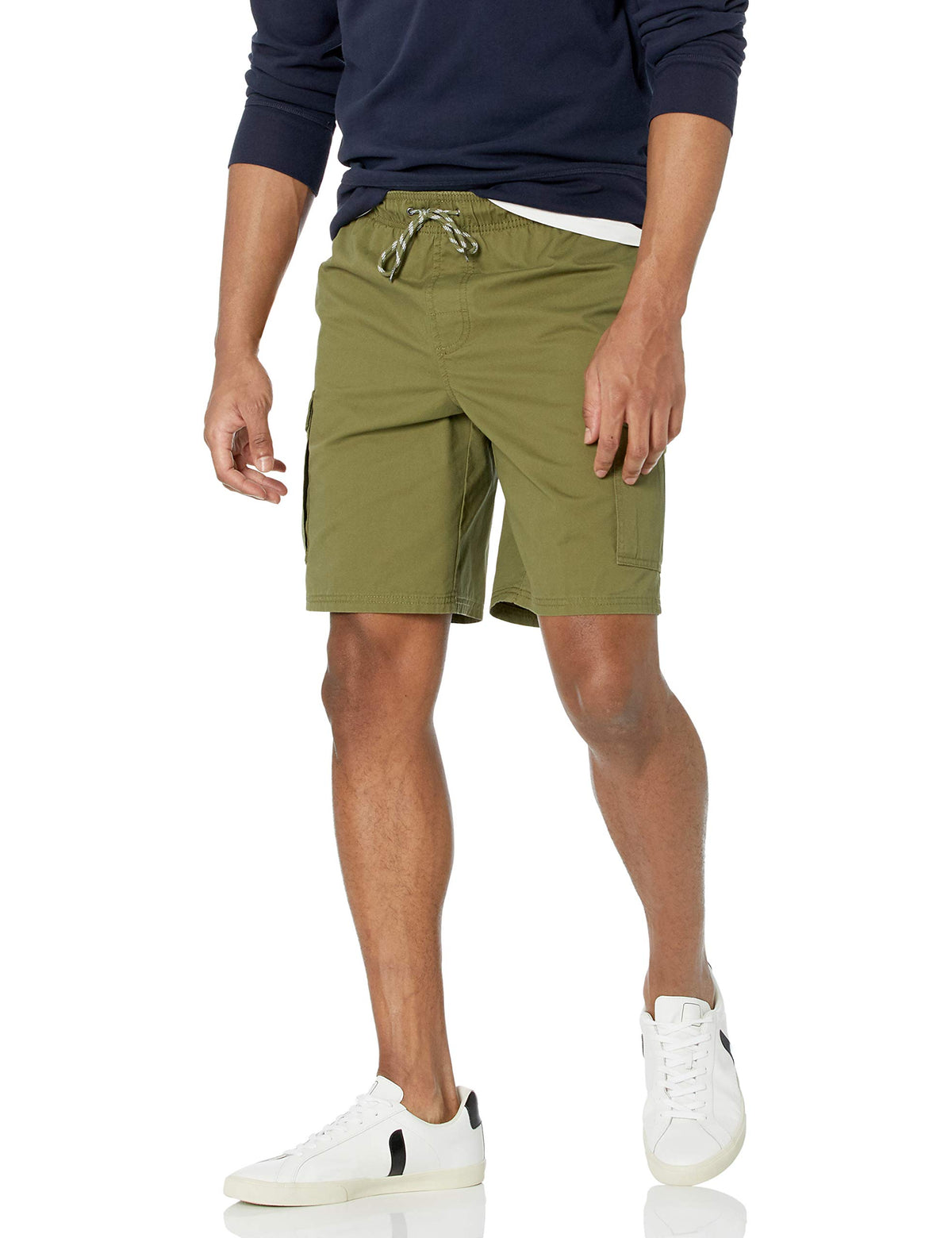 Amazon Essentials Men's 9" Elastic Waist Cargo Shorts