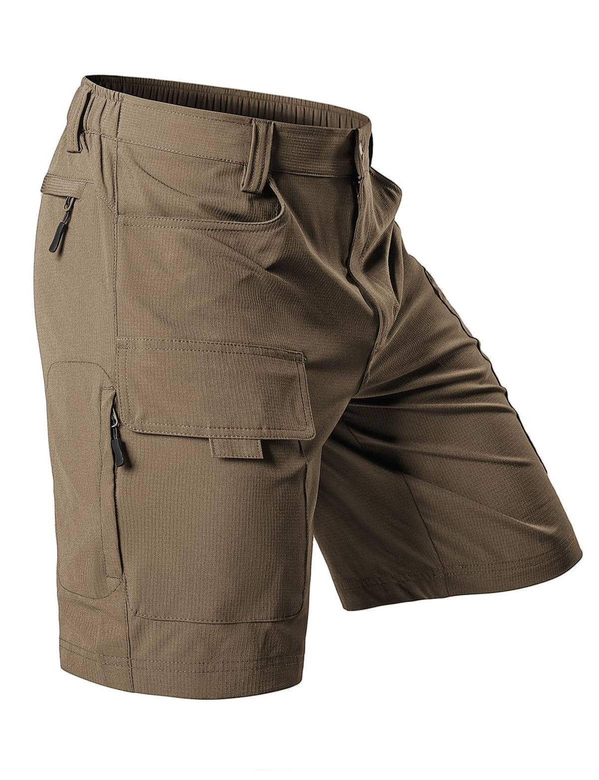 Hiauspor Men's Hiking Cargo Shorts: Quick Dry Lightweight with 6 Pockets