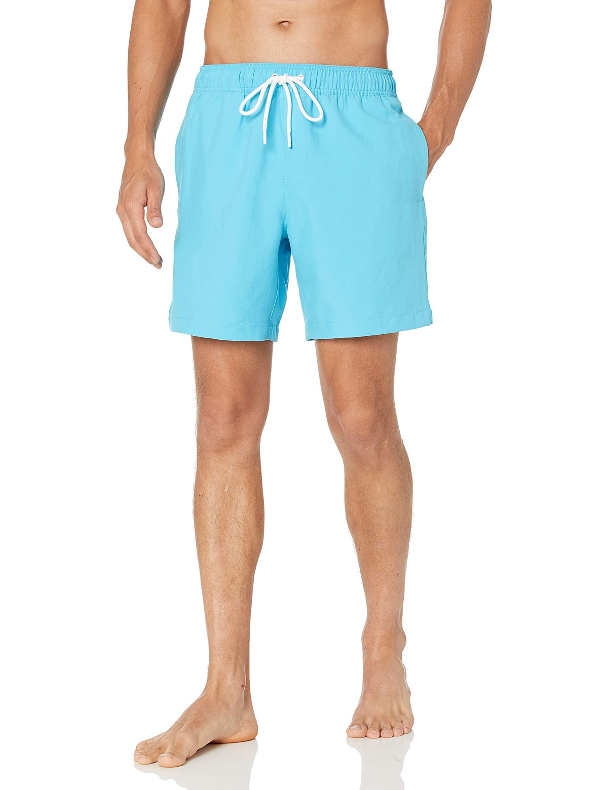 Amazon Essentials Men's 7" Quick-Dry Swim Trunk, Lightweight Breathable