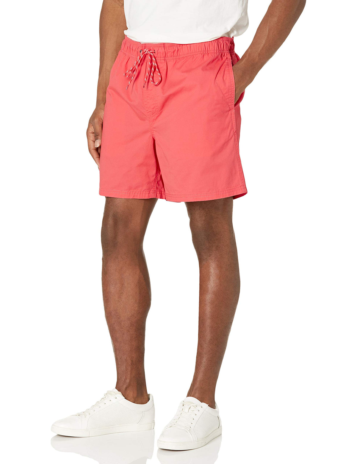 Amazon Essentials Men's 6" Inseam Regular Fit Drawstring Shorts with Elastic Waist and Pockets