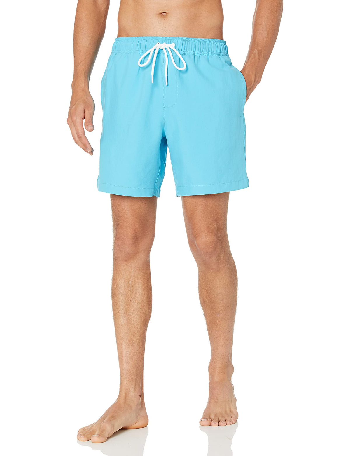Amazon Essentials Men's 7" Quick-Dry Swim Trunk, Lightweight Breathable