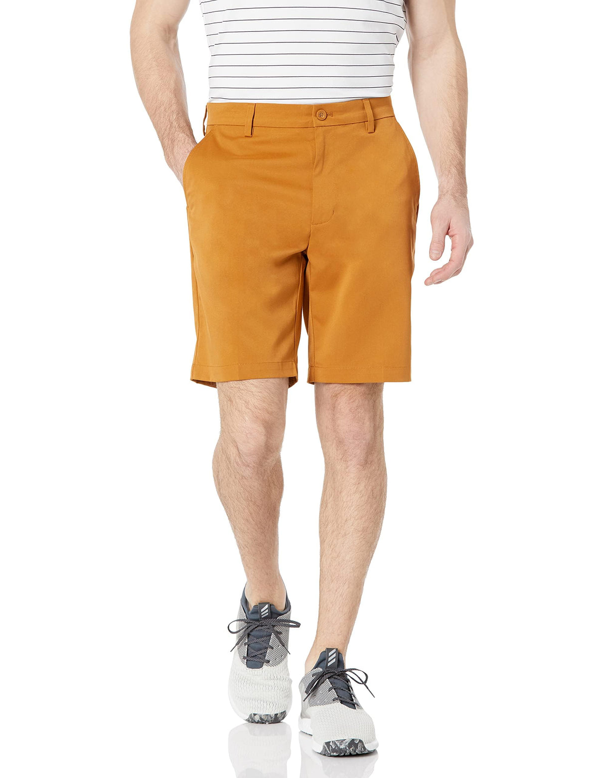 Amazon Essentials Men's Classic-Fit 9" Inseam Moisture-Wicking Golf Shorts, Functional Pockets (Available in Big & Tall)