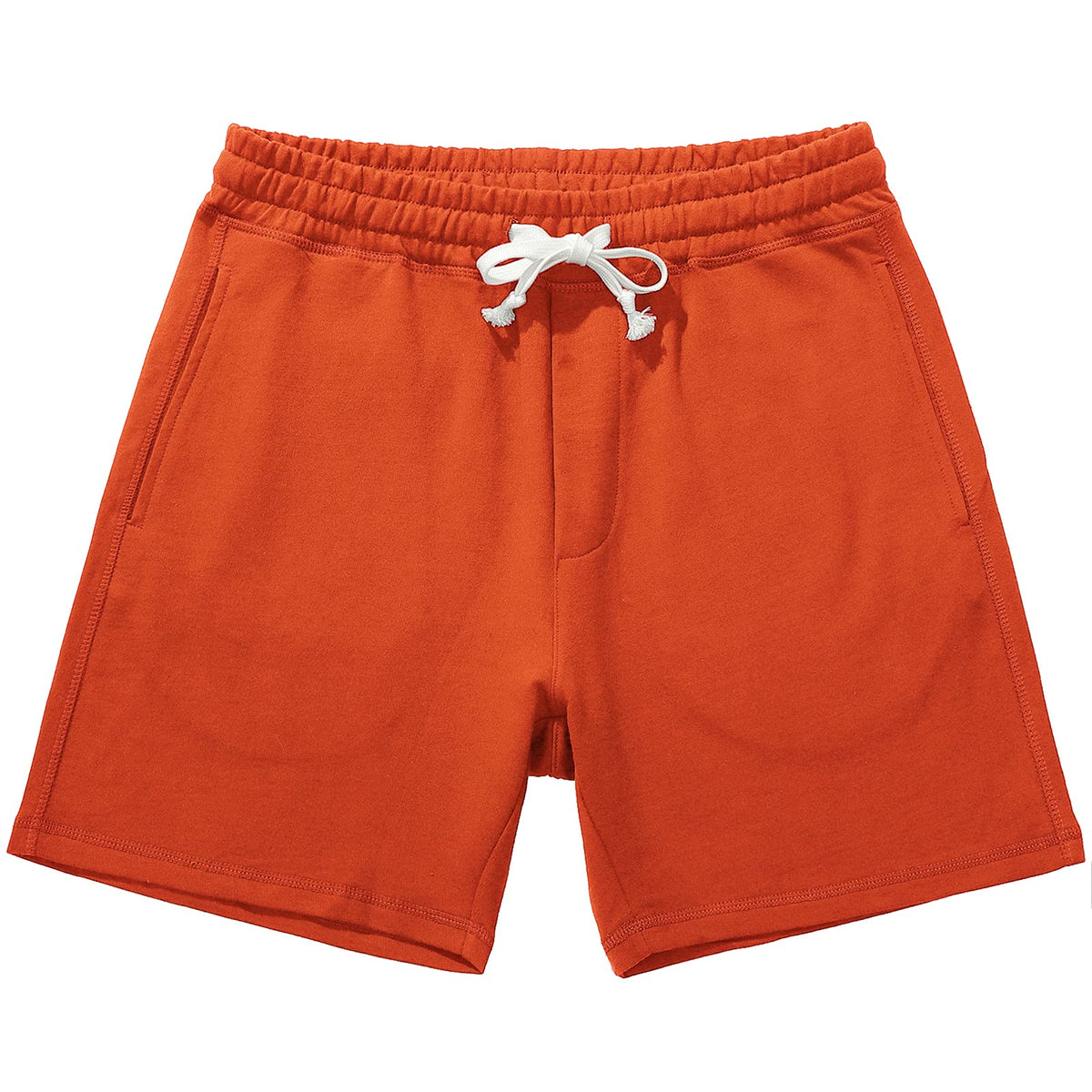 AMY COULEE Men's Cotton Sweat Shorts with Pockets, 5.5 Inch Inseam