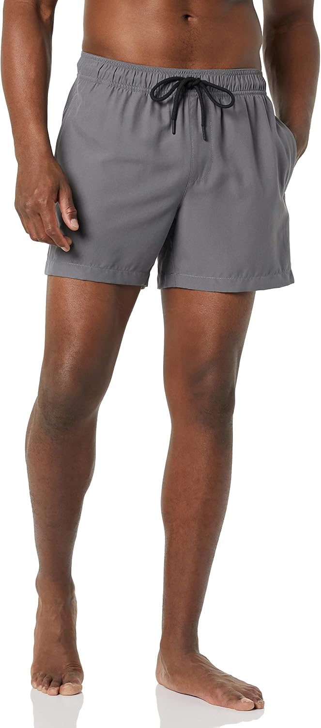 Amazon Essentials Men's 7" Quick-Dry Swim Trunk, Lightweight Breathable