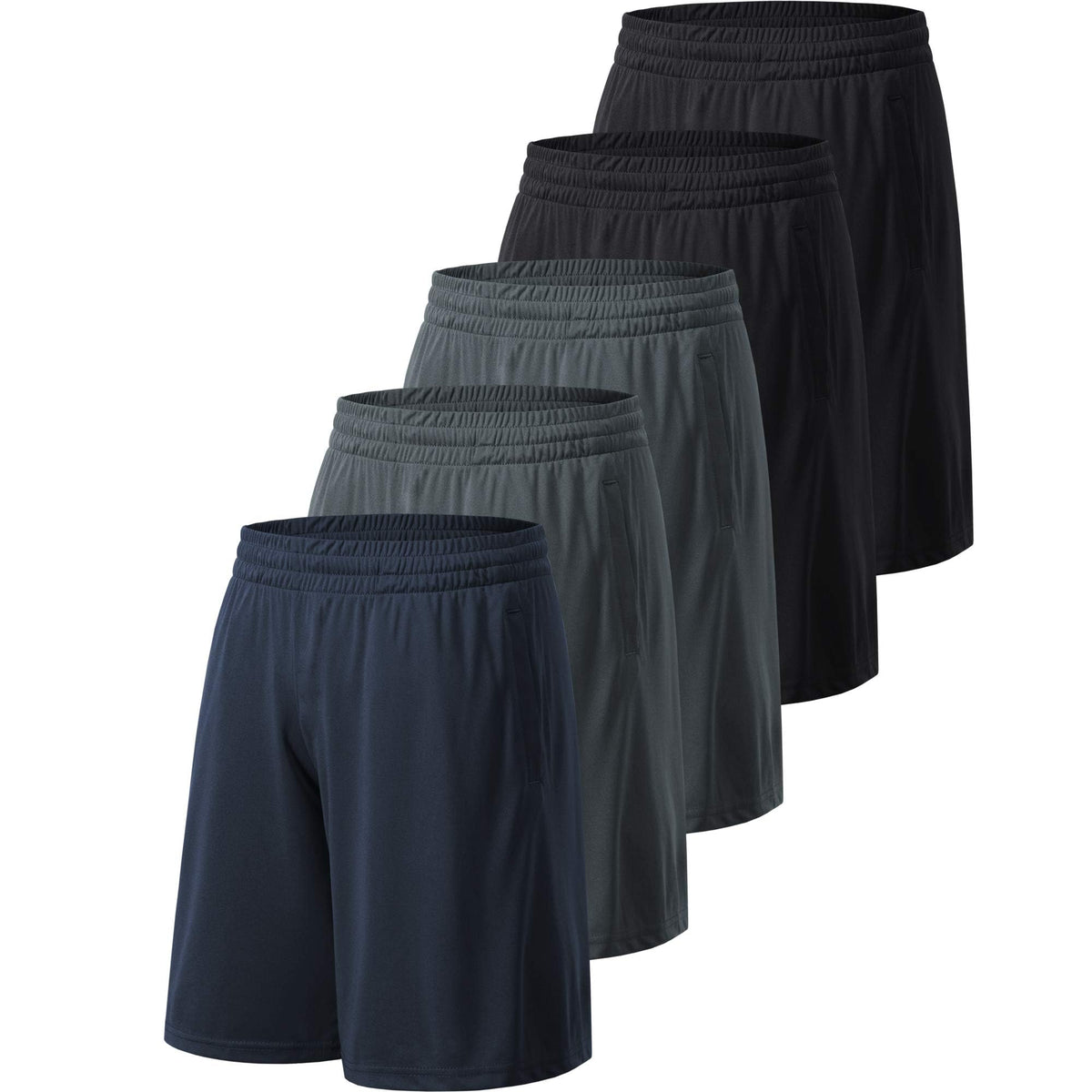 Men's Athletic Shorts with Pockets Activewear Workout