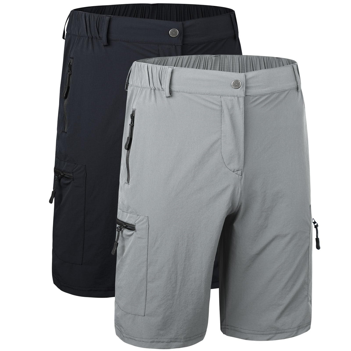 Suwangi Mens Hiking Cargo Shorts Casual Travel Tactical Short for Men
