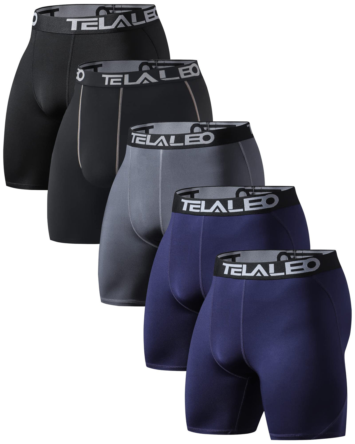 Compression Shorts Men Spandex Athletic Underwear Boxer Brief Base Layer