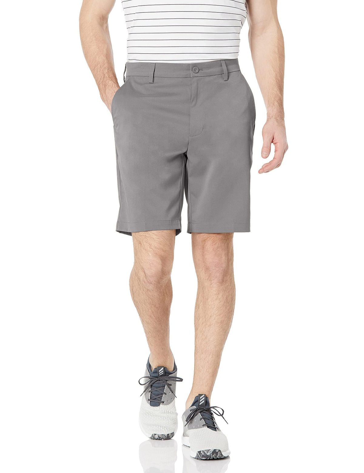 Amazon Essentials Men's Classic-Fit 9" Inseam Moisture-Wicking Golf Shorts, Functional Pockets (Available in Big & Tall)