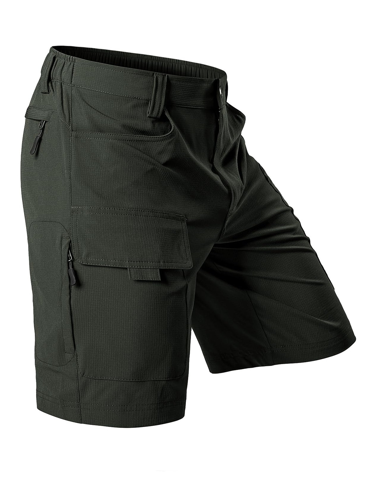 Hiauspor Men's Hiking Cargo Shorts: Quick Dry Lightweight with 6 Pockets