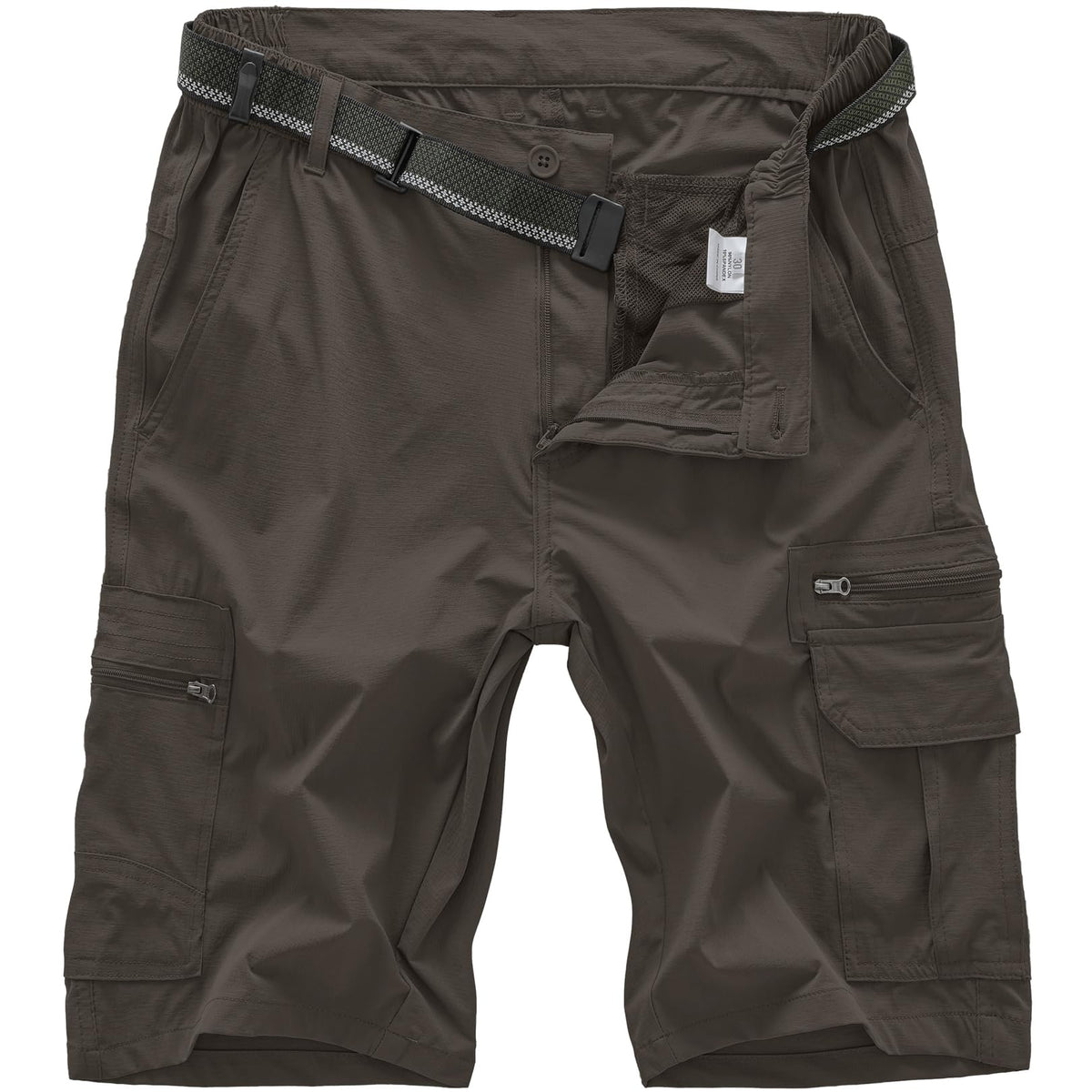 Jessie Kidden Mens Cargo Shorts Expandable Waist Quick Dry Hiking Shorts