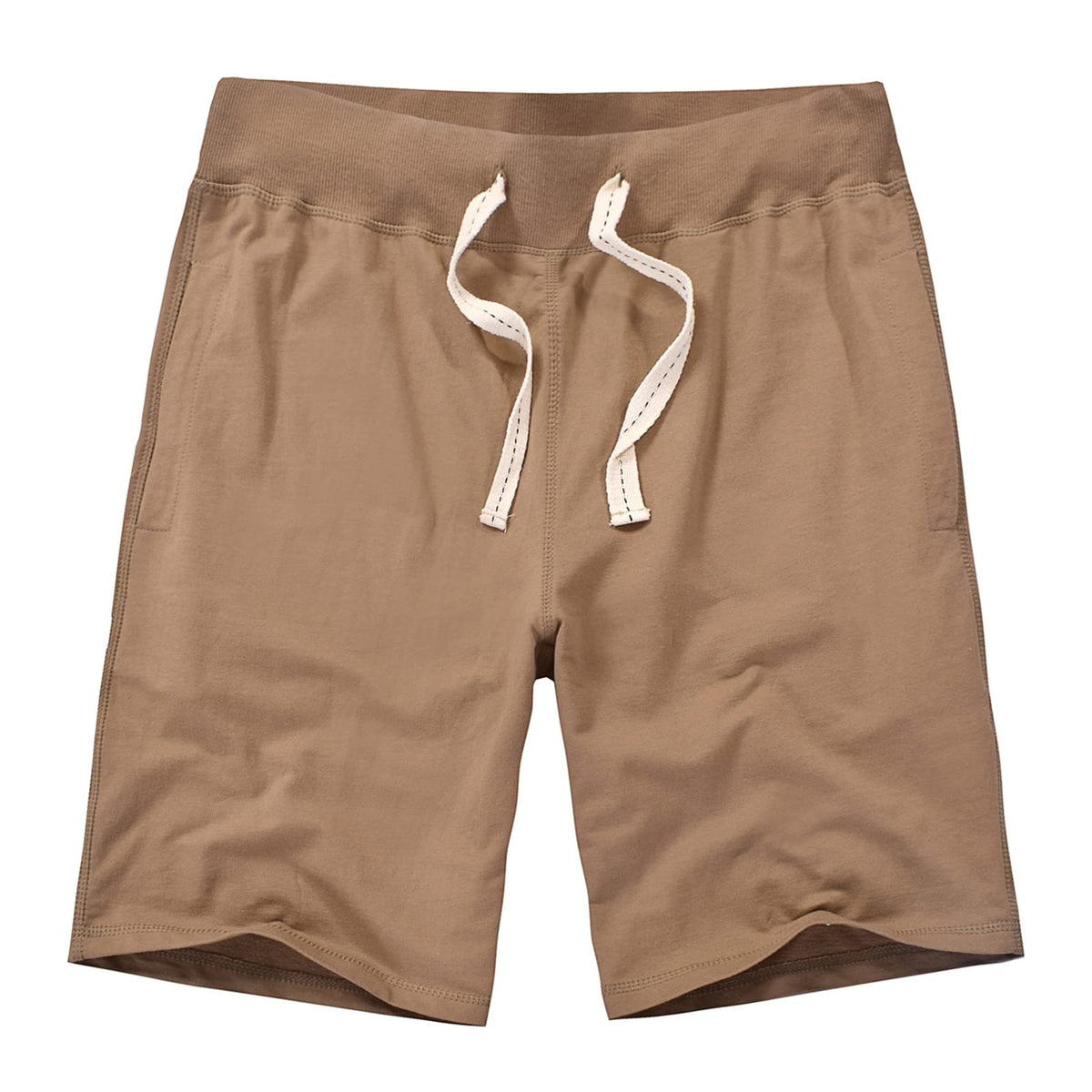 AMY COULEE Mens Casual Classic Cotton Sweat Shorts with Pockets